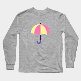 Pink and yellow umbrellas Long Sleeve T-Shirt